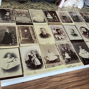 Victorian/Early 1900 photo lot